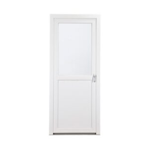 Lasiovi PVC Valkoinen