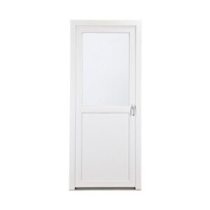 Lasiovi Yksinkertainen PVC Valkoinen