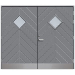 Mölle Autotallin ovi Tuhkanharmaa